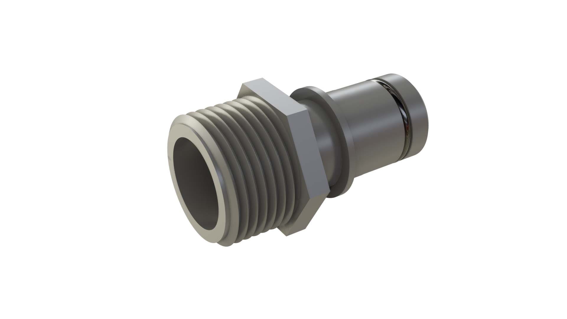 HA-025 | Adapter, Male 3/4" QL x Male GHT - HA-025