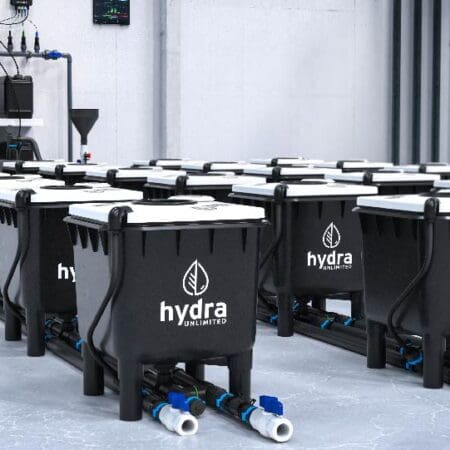 6-Bucket RDWC Hydroponic System - HydraMax