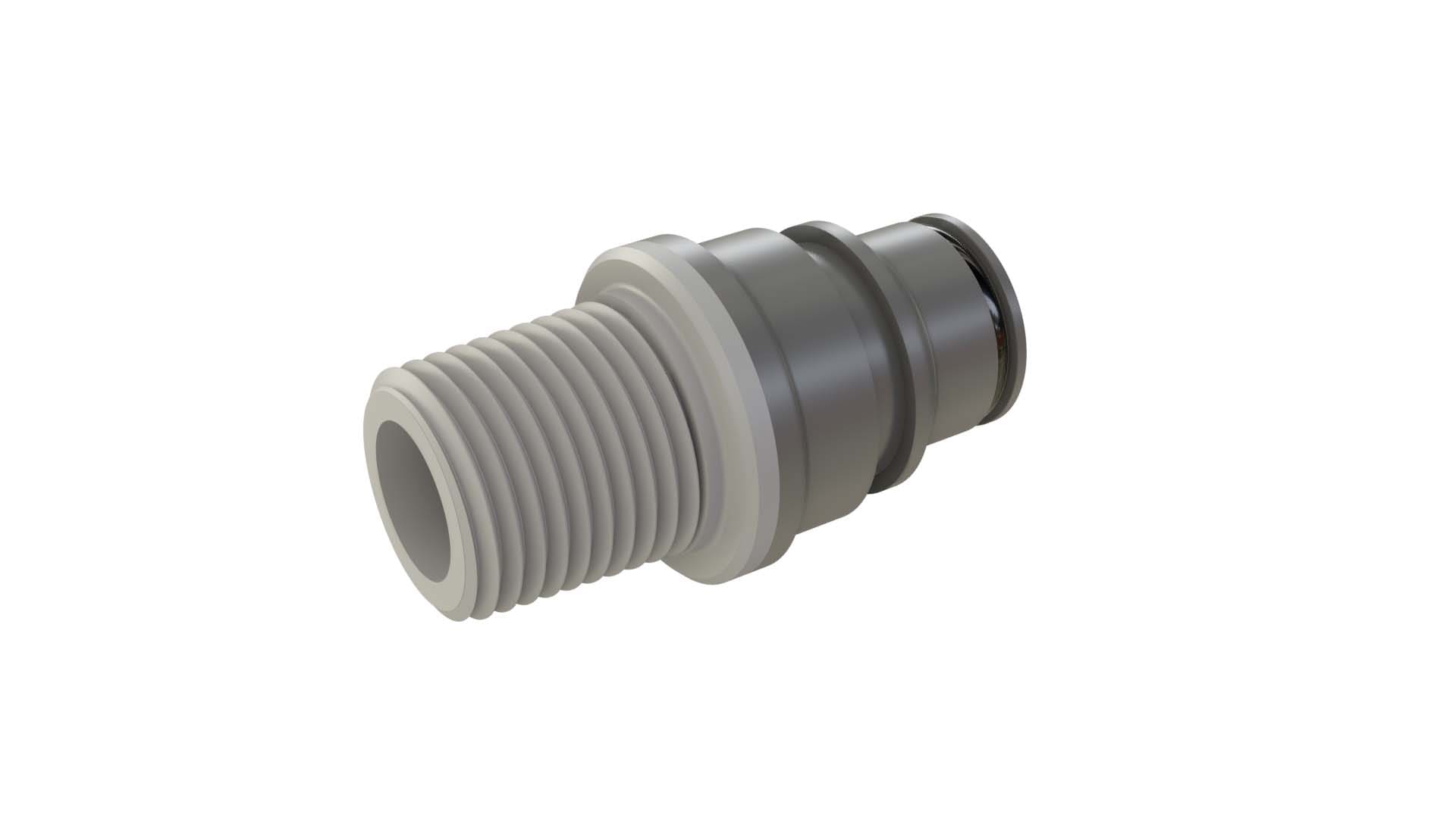 HA-023 | Quick Coupler, Male, 1/2" NPT