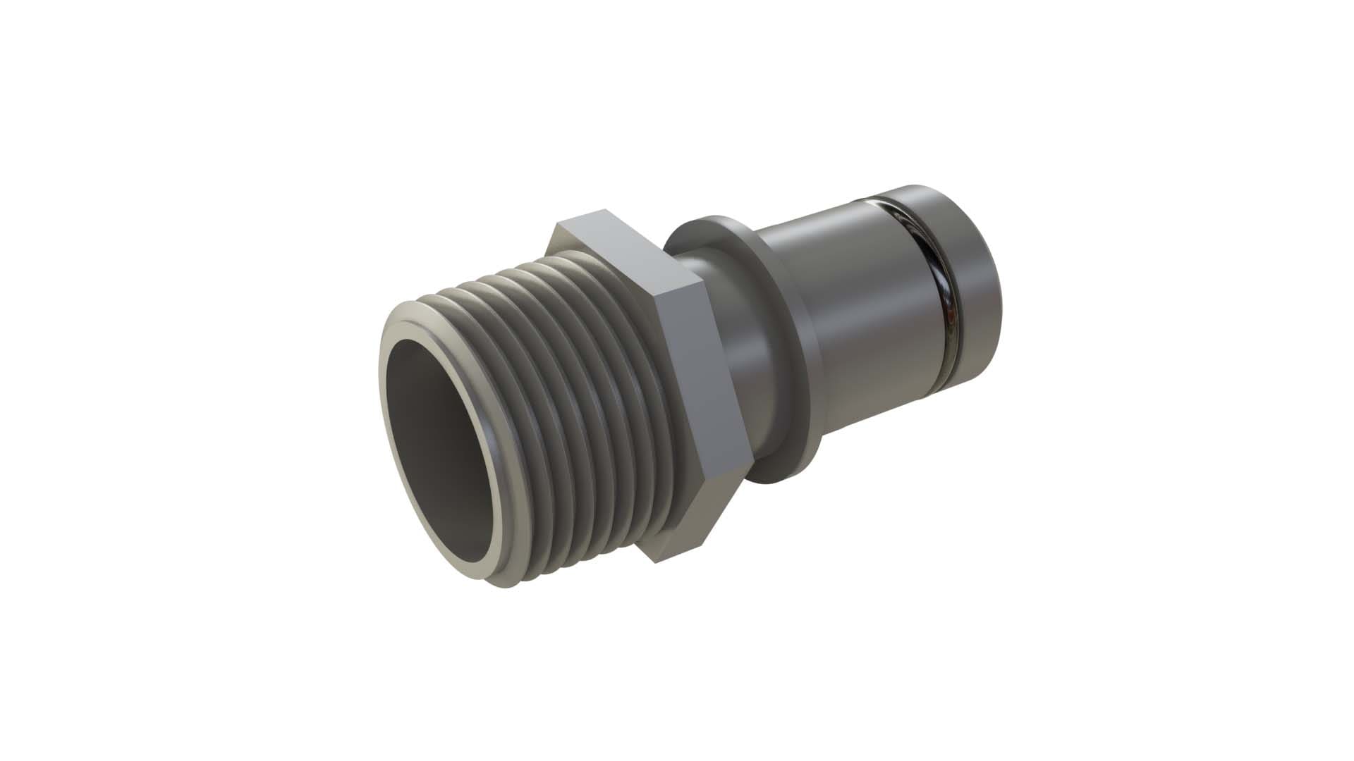 HA-024 | Adapter, Male 3/4" QL x Male 3/4" NPT - HA-024