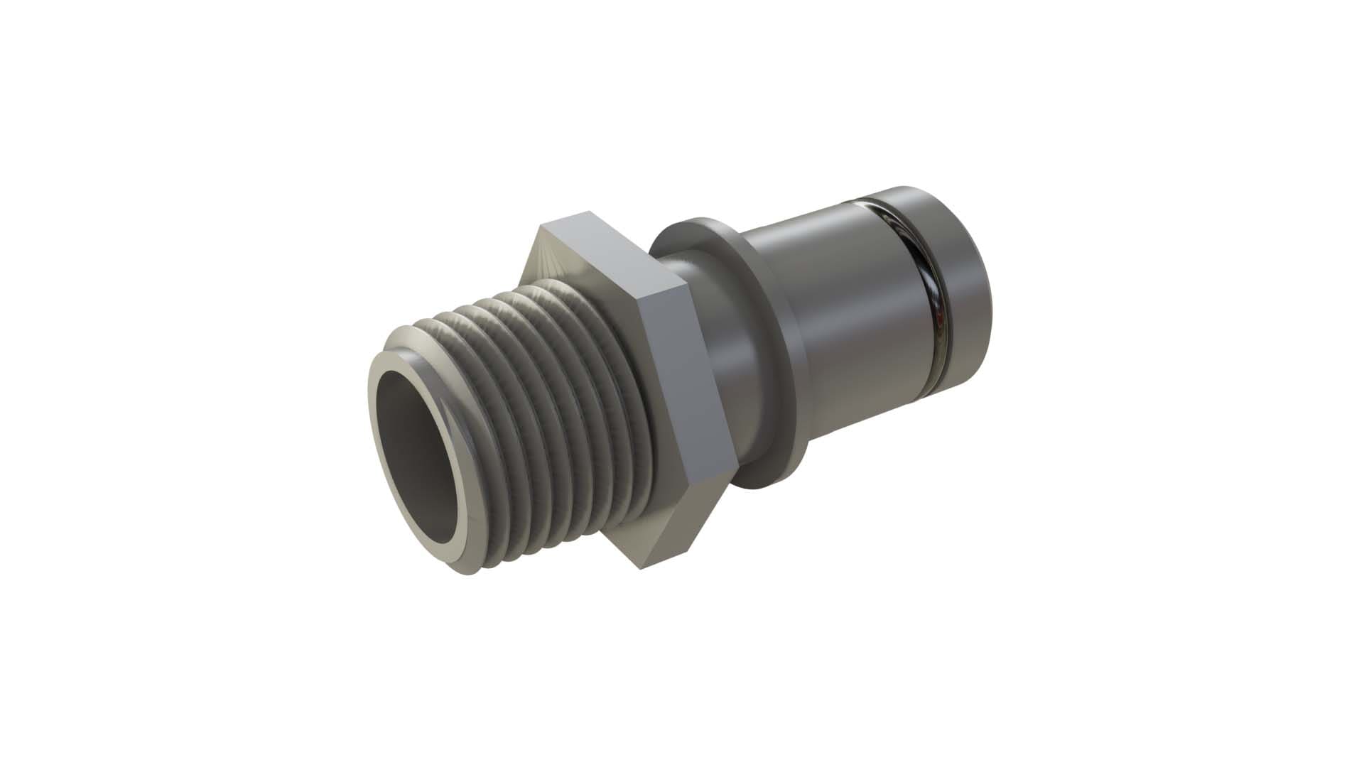 HA-027 | Adapter, Male 3/4" QL x Male 1/2" NPT - HA-027