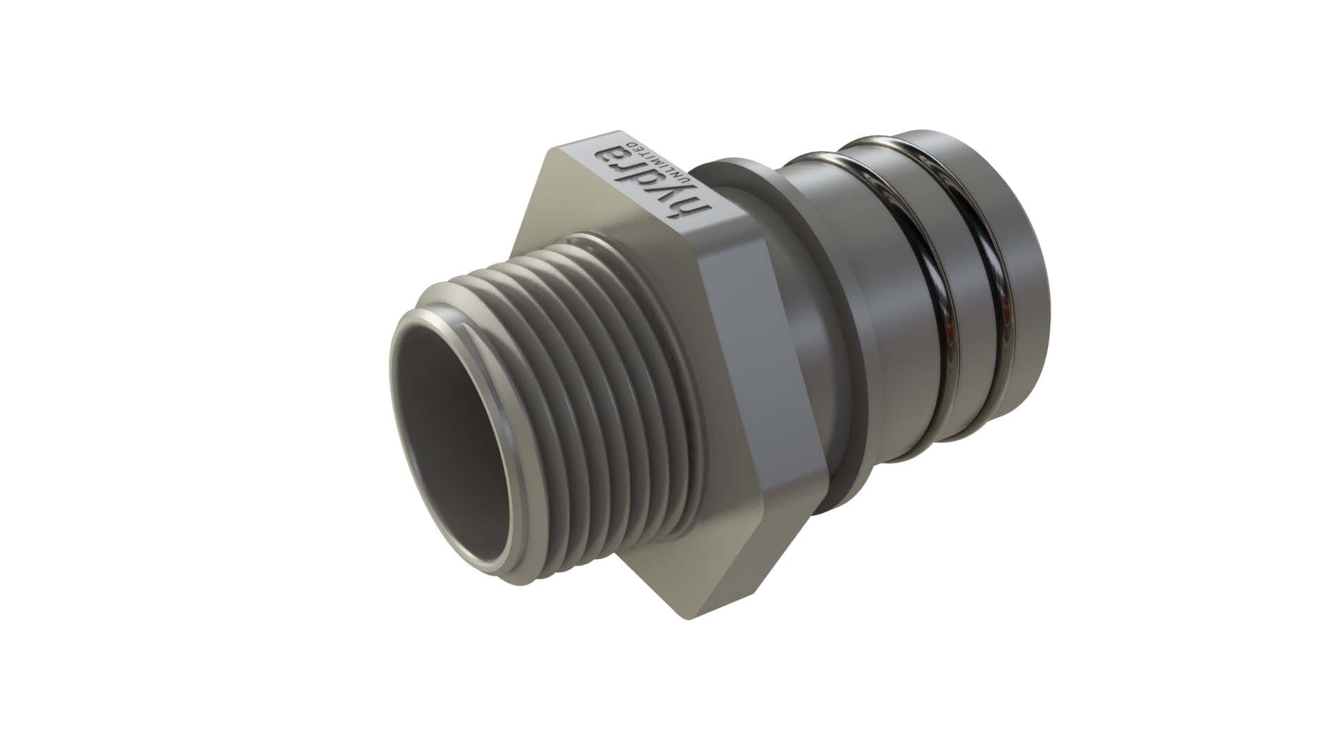 HA-029 | Adapter, Male 1-1/8" QL x Male 3/4" NPT - HA-029