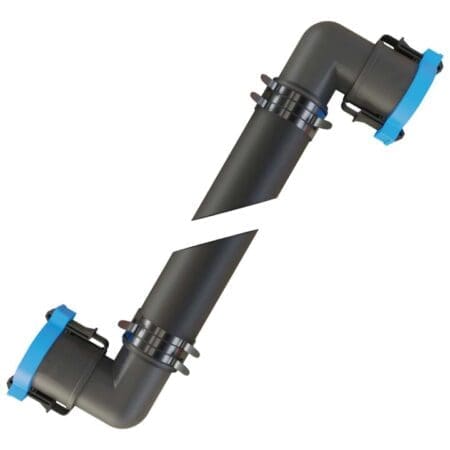 HA-B099R-035 | Qwik-Lok Hose, 36", Elbow x Elbow - HA-B099R-035