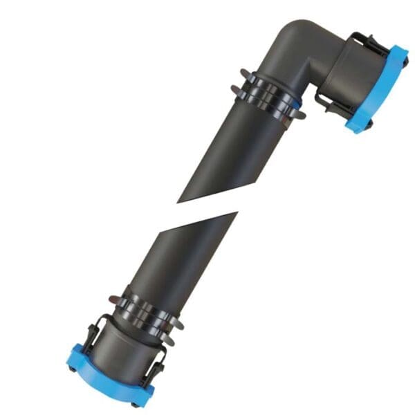 HA-B09S9-035 | Qwik-Lok Hose, 36", Elbow x Straight - HA-B09S9-035