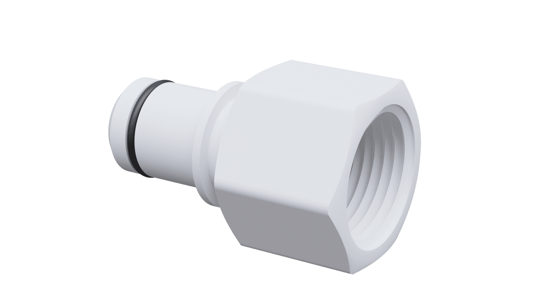 Adapter, 3/4-inch Qwik-Lok by 3/4-inch Female Straight Pipe Thread